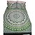 Jogo de Cama com Fronha Manta Mandala Colcha Indiana Casal Queen Boho Hippie Chic - Imagem 7