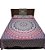 Jogo de Cama com Fronha Manta Mandala Colcha Indiana Casal Queen Boho Hippie Chic - Imagem 4