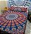 Jogo de Cama Manta Mandala Tecido Colcha Indiana Casal Queen  Boho Hippie Chic - Imagem 9