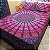 Jogo de Cama Manta Mandala Tecido Colcha Indiana Casal Queen  Boho Hippie Chic - Imagem 6
