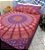 Jogo de Cama Manta Mandala Tecido Colcha Indiana Casal Queen  Boho Hippie Chic - Imagem 1