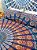 Jogo de Cama com Fronha  Manta Mandala Colcha Indiana Casal Queen Boho Hippie Chic - Imagem 13