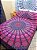 Jogo de Cama com Fronha  Manta Mandala Colcha Indiana Casal Queen Boho Hippie Chic - Imagem 4