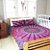 Jogo de Cama com Fronha  Manta Mandala Colcha Indiana Casal Queen Boho Hippie Chic - Imagem 3
