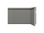 Rodapé Santa Luzia Frisado 480 Cinza Titanium 15 cm - Imagem 1