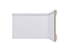Rodapé Santa Luzia Frisado LEV152 Branco 15 cm - Imagem 1