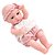 Boneca Bebê Reborn Laura Baby Mini Lauren 100% Vinil - Imagem 1