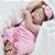 Boneca Bebe Reborn Laura Baby Ayla 55 cm corpo silicone pode dar banho - Imagem 4