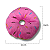 Rosquinha Pelúcia 10cm x 10cm C/ Som - Imagem 2