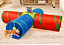 Túnel Para Gato 4 Saídas Brinquedo Interativo Pet Colorido - Imagem 5