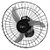 Ventilador Oscilante Parede Tron 60cm 127v Preto - Imagem 1