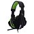 Fone De Ouvido Headset Com Fio Gamer Nylon Verde Com Preto Alta Qualidade - Imagem 3