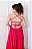 Vestido Juvenil Vermelho Cruzado - Imagem 2