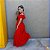 Vestido Juvenil  Longo Feminino Ciganinha vermelho Menina - Imagem 8
