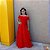 Vestido Juvenil  Longo Feminino Ciganinha vermelho Menina - Imagem 4