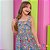 Vestido juvenil  animal pritnt - Imagem 3