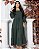 Vestido juvenil longo verde - Imagem 5