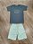 Conjunto Masculino Juvenil Baby Vest Tamanho 12, 14, 16, 18 Menino - Imagem 3