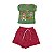 Conjunto Feminino Infantil Tamanho 1, 2, 3 Menina - Imagem 1