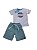 Conjunto Regata e Normal Masculino Tamanho 1, 2, 3 Baby Vest Menino - Imagem 7