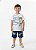 Conjunto Masculino Tamanho 4, 6, 8, 10 Baby Vest Menino - Imagem 1