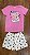 Pijama feminino Baby Vest Menina - Imagem 1