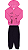 Conjunto Moletom Inverno Feminino WKids Ziper Tamanho 1 Menina - Imagem 3