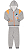 Conjunto Moletom Inverno Feminino WKids Ziper Tamanho 3 Menina - Imagem 4