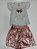 Conjunto Feminino Verão Baby Vest Tamanho 4, 6, 8, 10 Menina - Imagem 2