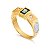 Anel Formatura Baguete (Ouro 12K  /  18 K) - Imagem 1