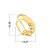 Piercing Rattan Coleção Raízes ( Ouro 12K / 18 K ) - Imagem 2