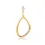 Pingente Organico Vertical ( Ouro 12k / 18k ) - Imagem 2