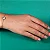 PULSEIRA OLHO GREGO ( Ouro 12k / 18k ) - Imagem 2
