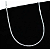 Corrente Bismark 2 fios F040- 40cm CBI012 ( Prata 925 ) - Imagem 1