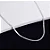 Corrente Bismark Elo Fino - 45cm CBI023 ( Prata 925 ) - Imagem 1