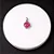 Pingente Ponto de Luz Vermelha/Rosa - P045 ( Prata 925 ) - Imagem 1
