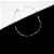 Corrente Certier fio 1,0mm- CCA010 ( Prata 925 ) - Imagem 1