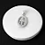 MEDALHA NOSSA SENHORA VAZADA P130 ( Prata 925 ) - Imagem 1