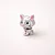 Berloque separador gatinho BQ008 ( Prata 925 ) - Imagem 1