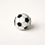 Berloque separador bola de futebol BQ023 ( Prata 925 ) - Imagem 1