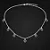CHOCKER 7 CORAÇÕES CCH004 ( Prata 925 ) - Imagem 1