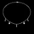 Chocker cruz CCH007 ( Prata 925 ) - Imagem 1