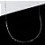 Corrente Cartier 60CM - 1,0MM CCA014 ( Prata 925 ) - Imagem 1
