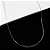 Corrente Veneziana V15 - 60CM CV014 ( Prata 925 ) - Imagem 1
