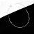Pulseira singapura F020 CS001 ( Prata 925 ) - Imagem 1