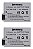 Kit 2 Baterias Lp-e8 (Canon T2i, T3i, T4i, T5i) - Imagem 1