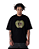 Camiseta Quadro Creations Maçã Boxy - Preta - Imagem 3