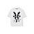 Camiseta Quadro Creations Rorschach Baby Tee - Off-White - Imagem 1