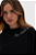 Camiseta Baw Oversized Cursive - Black - Imagem 2