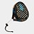 RAQUETE DE PADEL JOMA GOLD PRO PRETO TURQUESA - Imagem 4